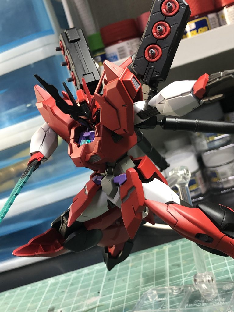 レッドフェイクνアルスコアガンダム–4枚目/制作者：多趣味の生き甲斐