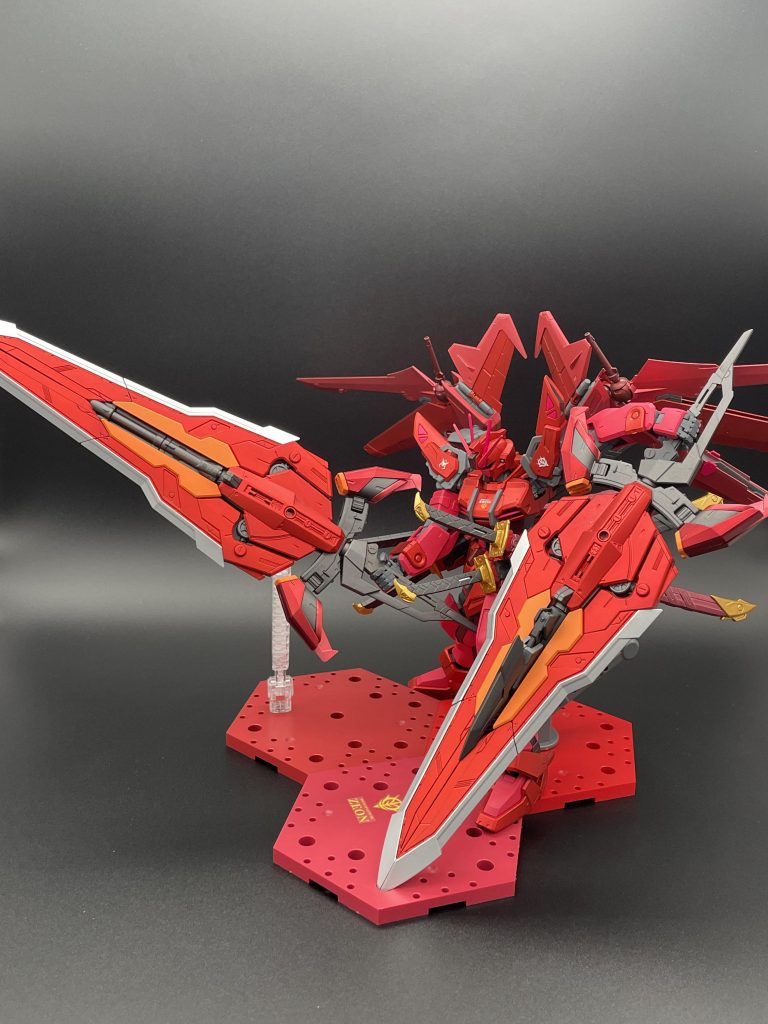 MG シャア専用ストライクロゼ ver.CHAR（ハイパーソードストライカー装備）–2枚目/制作者：CHAR