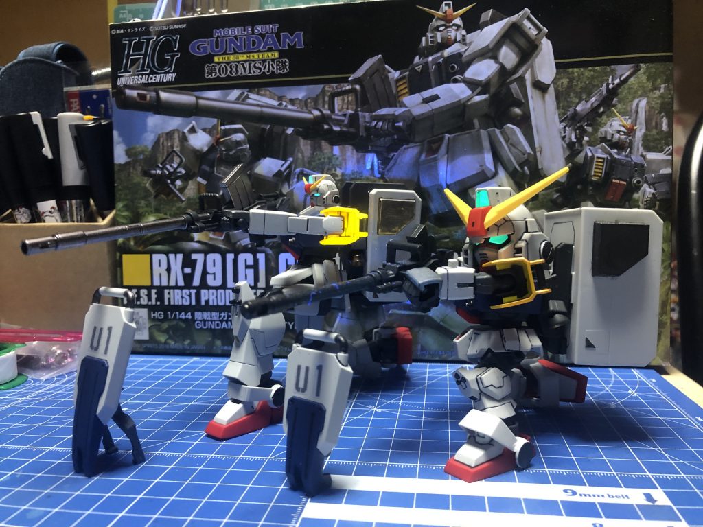 ダブル輝き撃ちのリハーサル。SDCSもちゃんと光ります^_^b