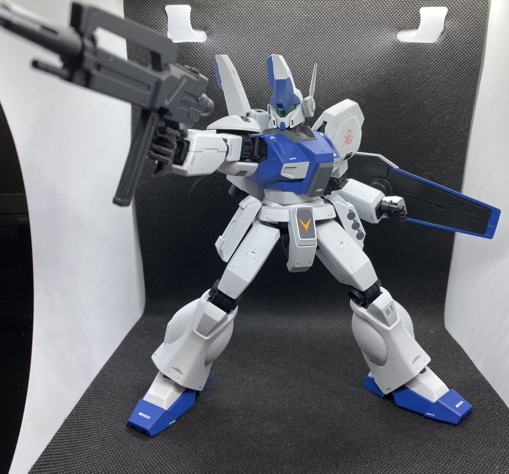 ビームライフル装備