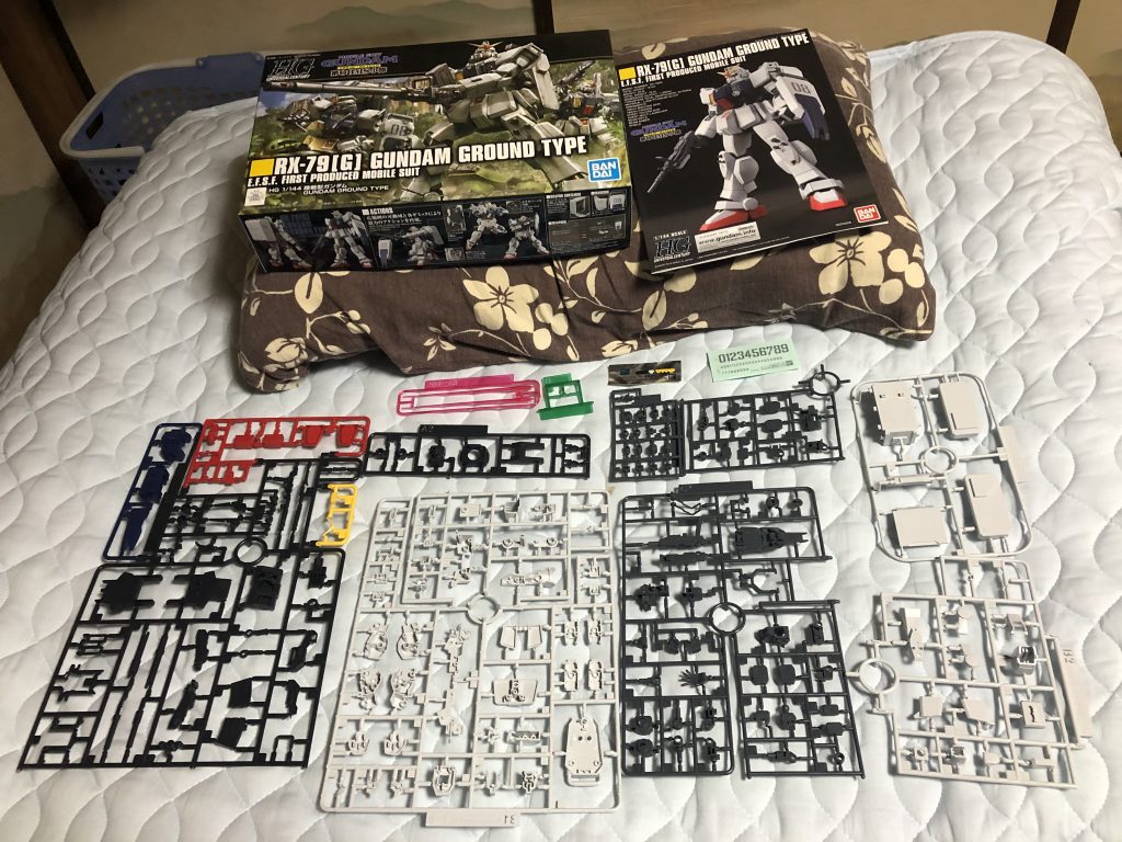 新しいだけあってキットは流石の出来栄えです。装備も充実していてなかなかのボリューム。