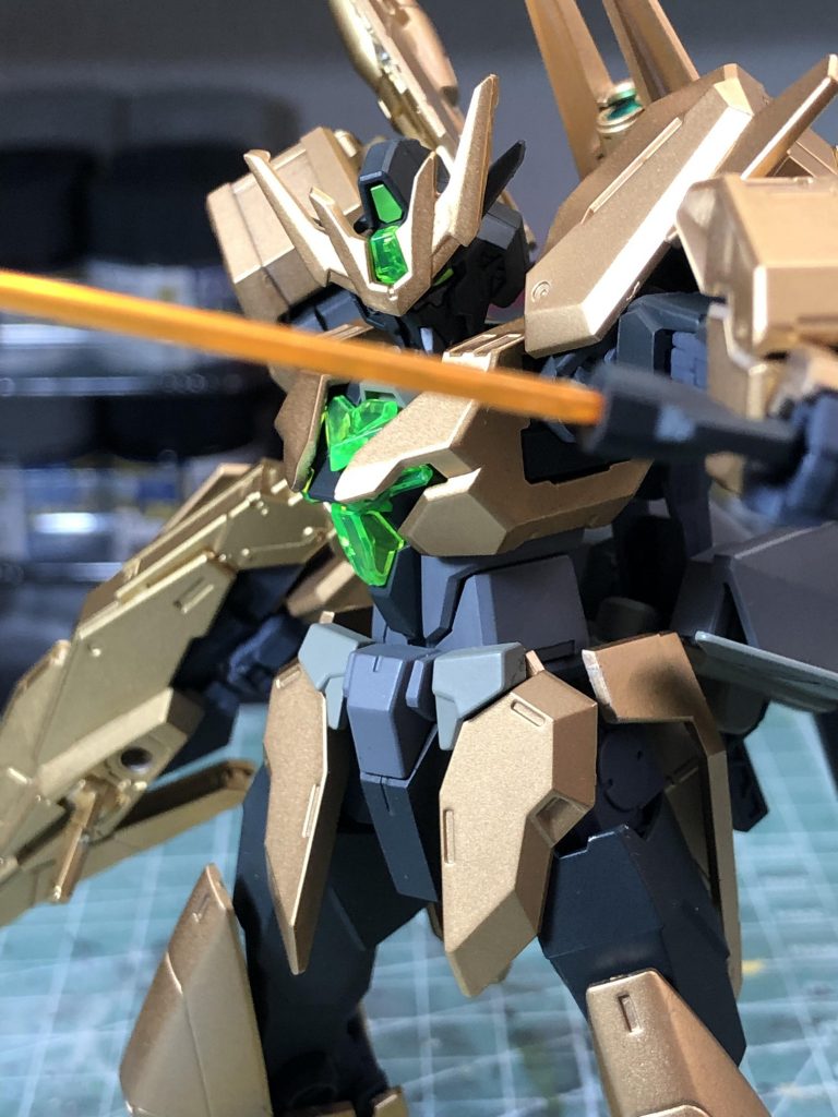 ビームサーベル構え