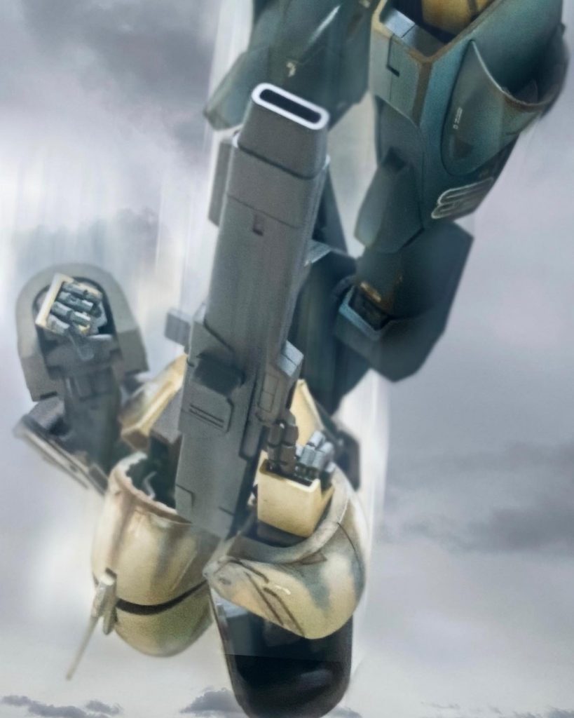 キットの中にある作例カットを別アングルでリファインしてみました。