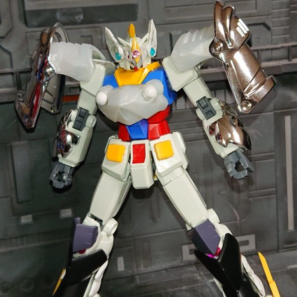 バーサル騎士制作開始　素体はまだ買いやすいHGリバイブRX78 