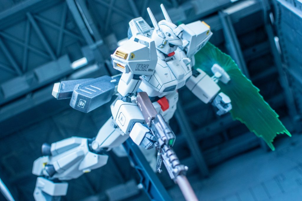 シールド部分をマグネットにしたのでビームシールドに換装可能手はロボマニさん。