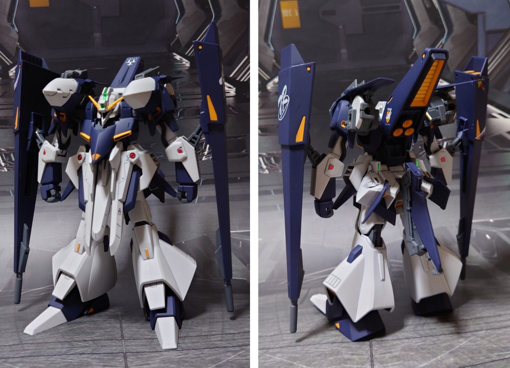 フライルーMS形態で前後ろ。