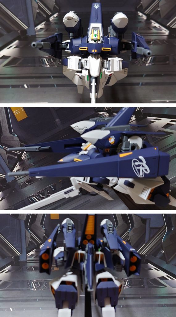 MA形態で前横後ろ。