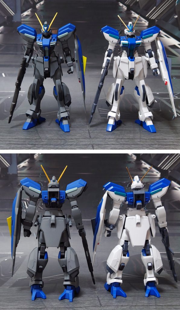 ノーマルカラーのウィンダムとの比較。
