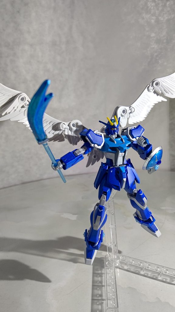 お店の棚の最後の1個を買ったはいいが永らく積んでたビルダーパーツがエンジェルと名付けた由来。