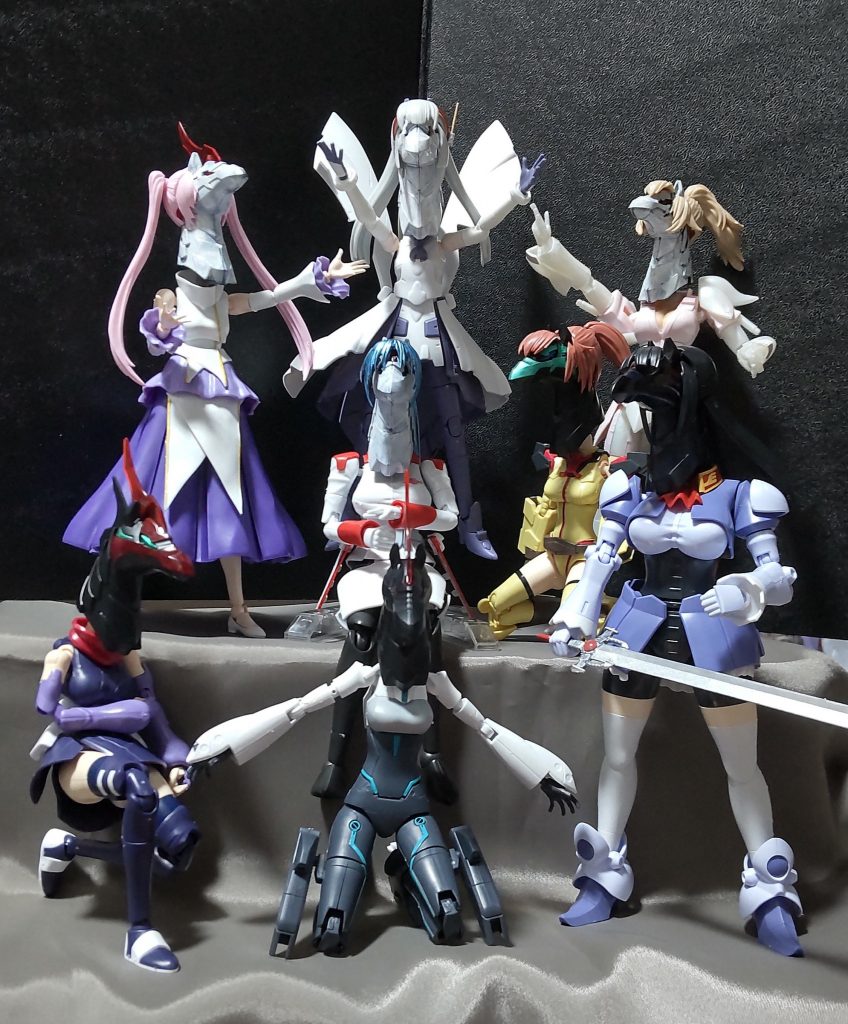 歴代UMA娘全員集合!!8人もいると、Dr.ワイリーナンバーズみたいな感じになっちゃうな……