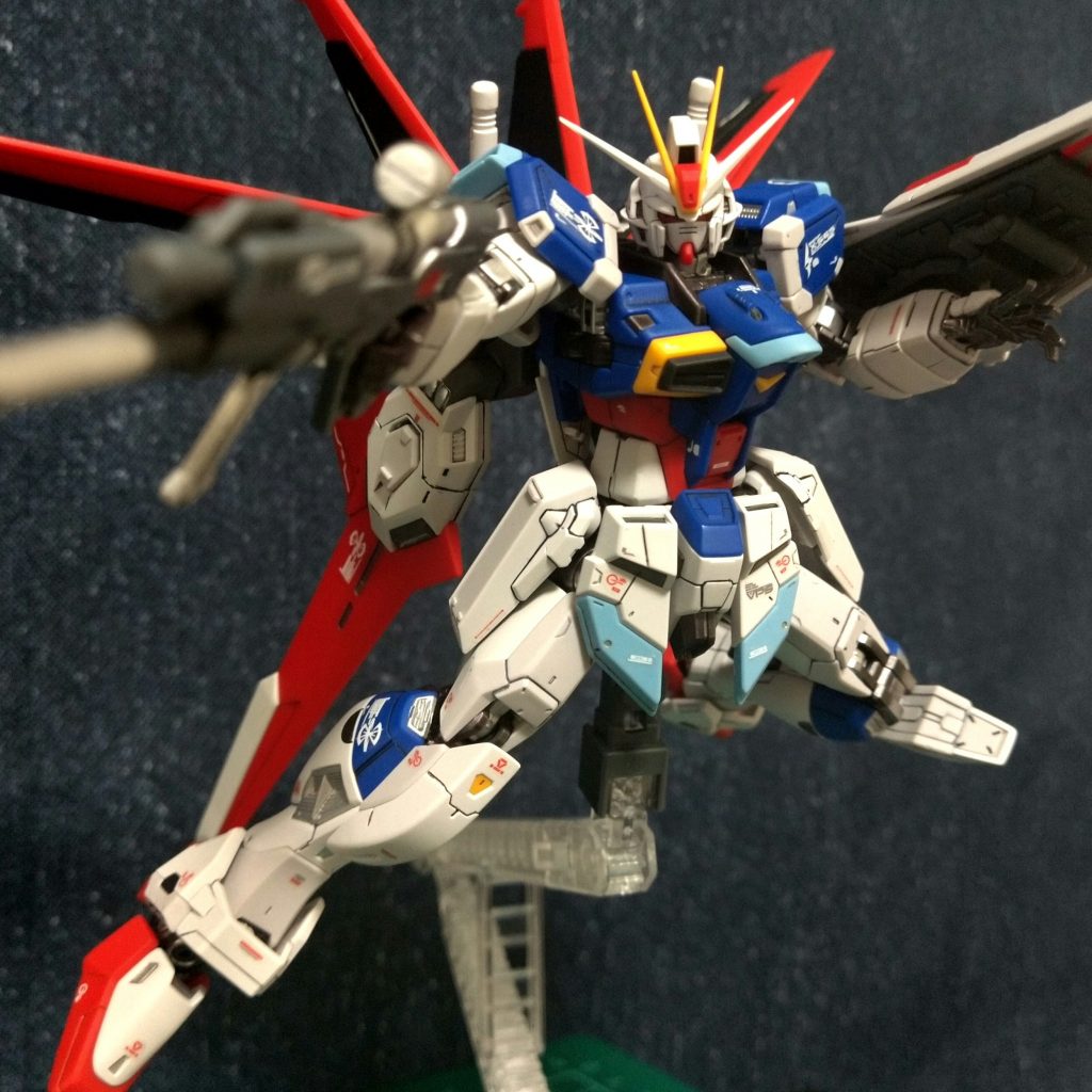 ど定番ポーズその②フレームのメタリック感にご満悦です。はい。