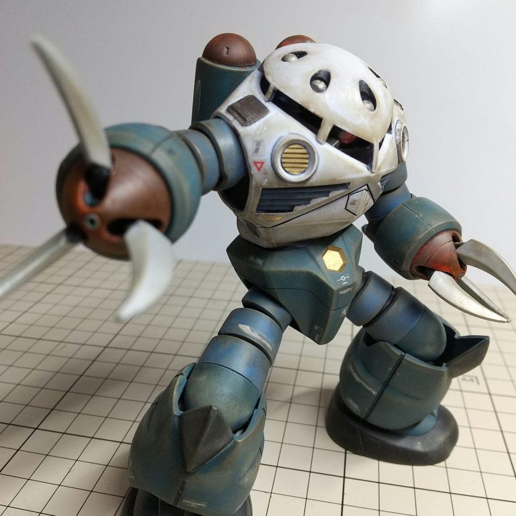 ズゴック　ウェザリング–3枚目/制作者：まつじゅん