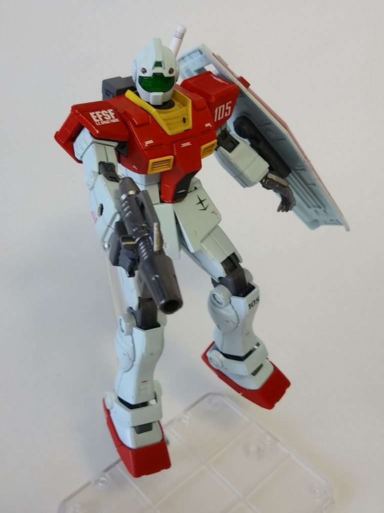 デカールはガンダムデカールのほか、ハイキューバーツやベルテックス組み合わせです。配置は78ガンダムver.kaを参考にしました。