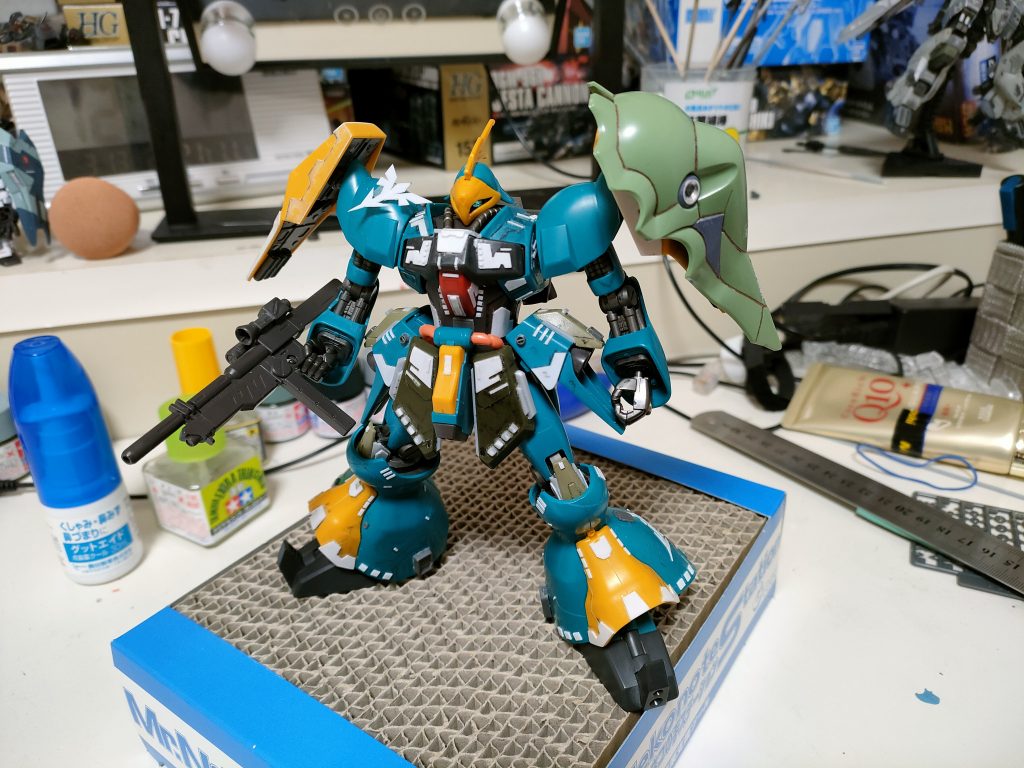 カラフル過ぎて、序盤は仕上がりのイメージがつかめず(-_-;)