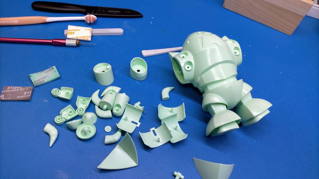 旧キット　ゾック　水中迷彩　ウェザリング仕上げ–2枚目/制作者：craftsMAN