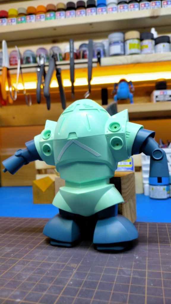 旧キット　ゾック　水中迷彩　ウェザリング仕上げ–3枚目/制作者：craftsMAN