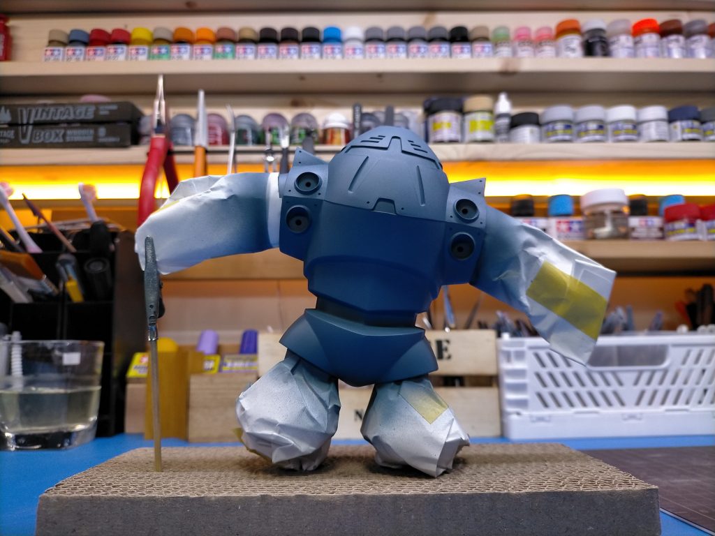 旧キット　ゾック　水中迷彩　ウェザリング仕上げ–4枚目/制作者：craftsMAN