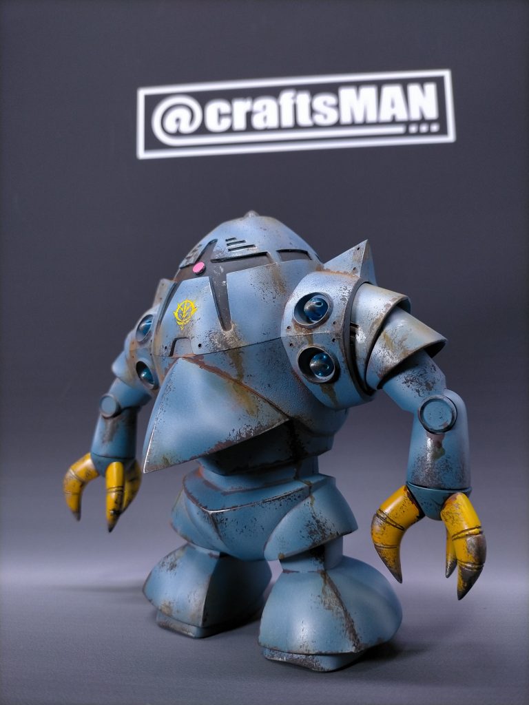 旧キット　ゾック　水中迷彩　ウェザリング仕上げ–2枚目/制作者：craftsMAN