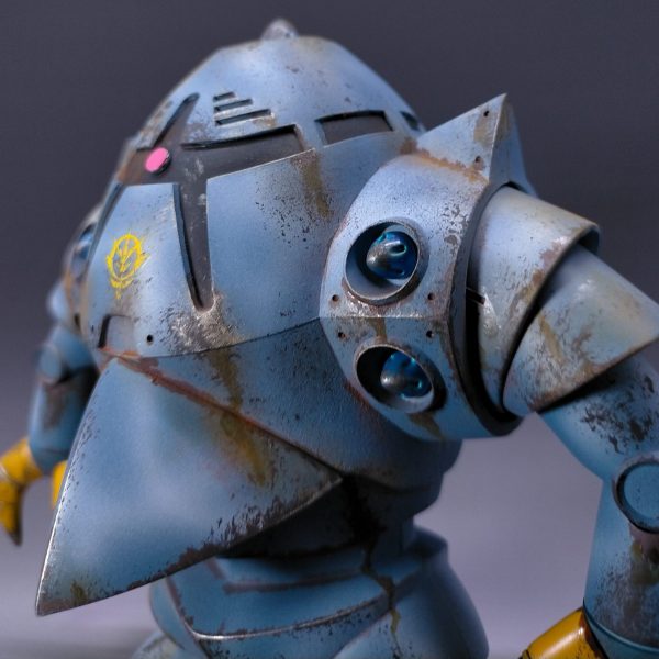 旧キット　ゾック　水中迷彩　ウェザリング仕上げ