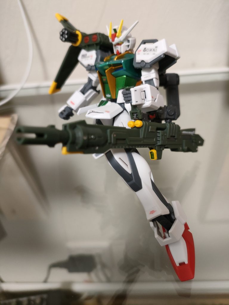 膝立ちしてもしっかり保持力。EGの出来の良さに脱帽です。