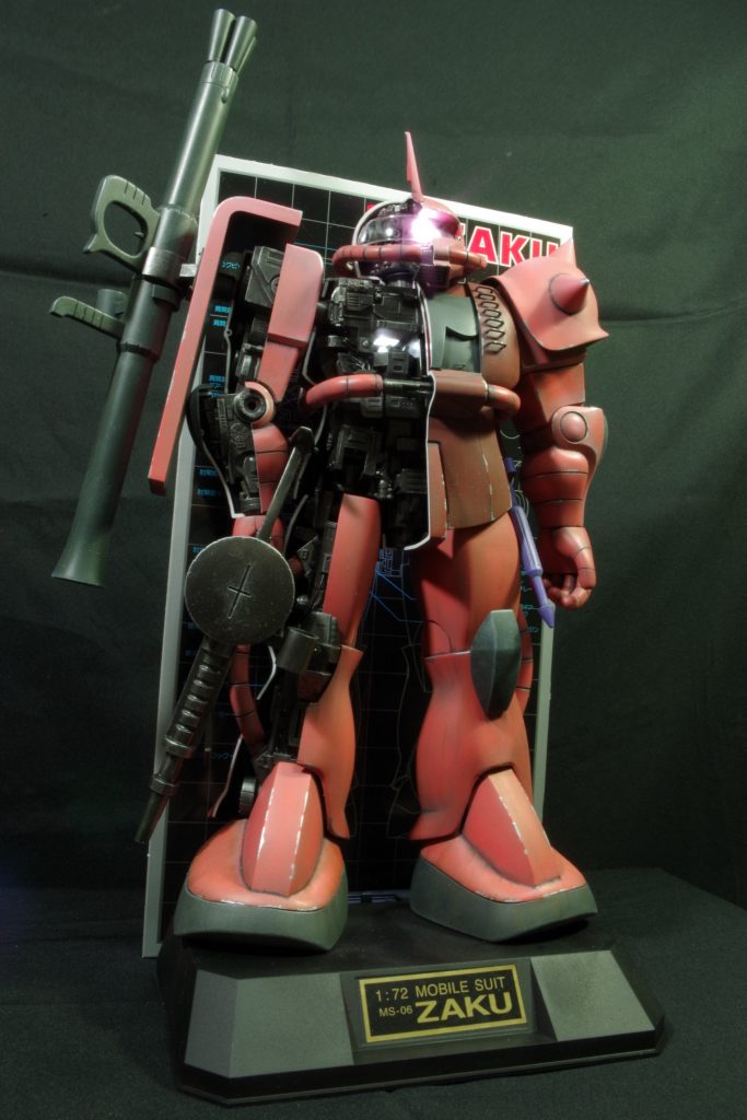 メカニックモデル シャア専用ザク–2枚目/制作者:muramura
