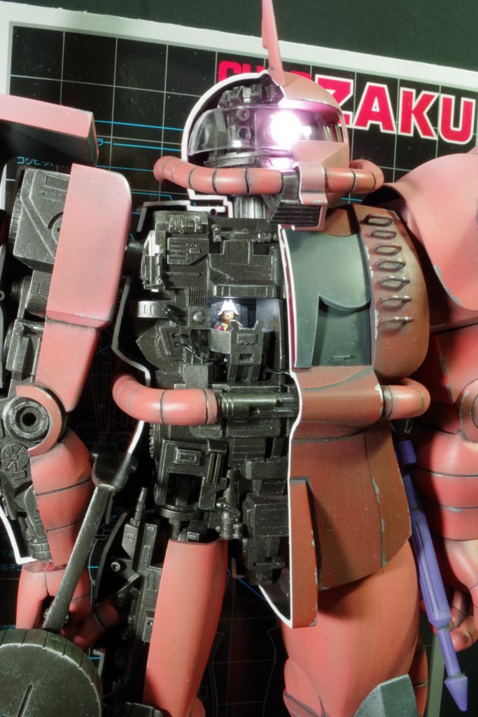 メカニックモデル シャア専用ザク–4枚目/制作者:muramura