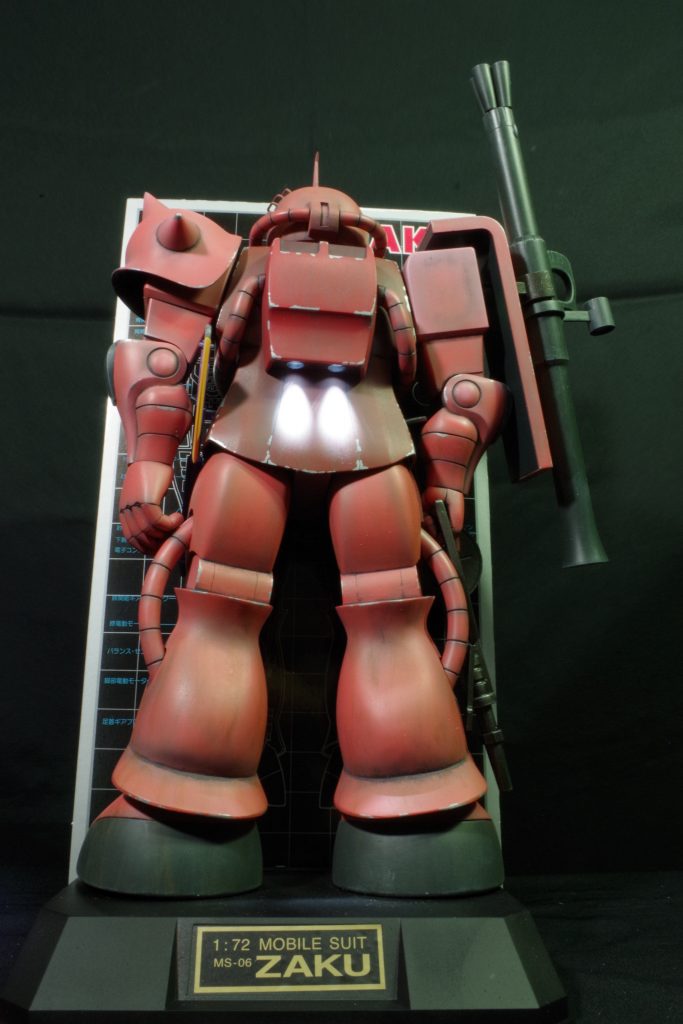 メカニックモデル シャア専用ザク–3枚目/制作者:muramura