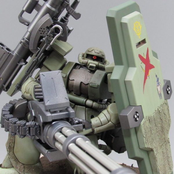 防衛戦(HG241 MS-06 ザクII)