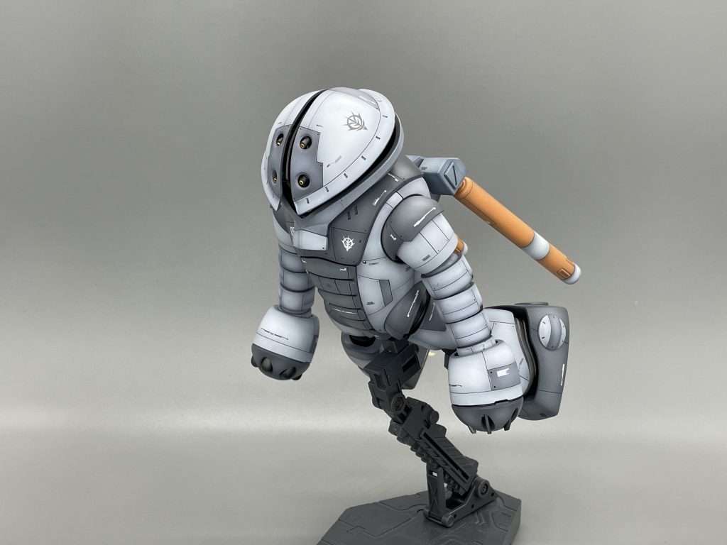 HG アッガイ 寒冷地仕様　完成品 塗装 ガンプラ HG アッガイ 寒冷地仕様で制作｜タンガンクさんのガンプラ作品