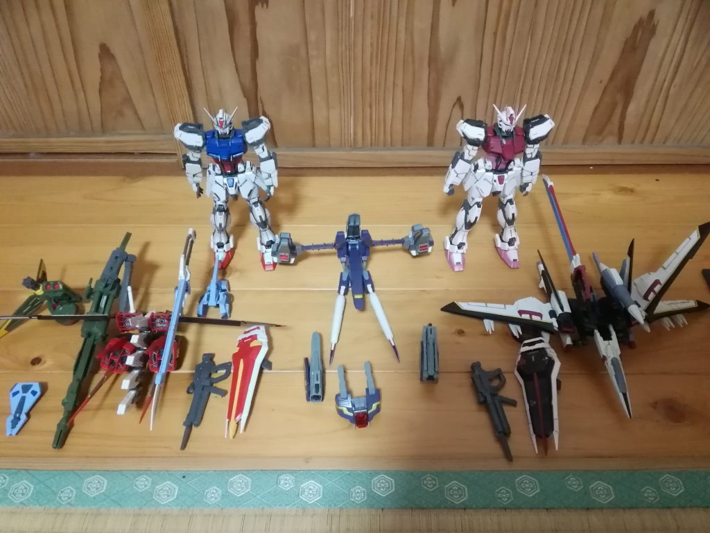 ストライクガンダムパーツ