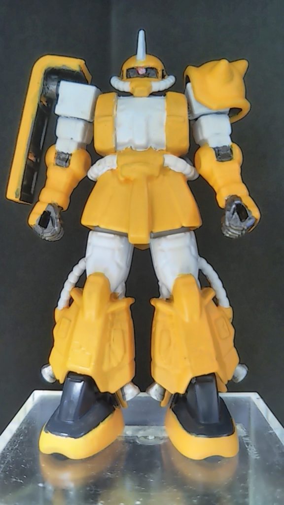 ミゲル・アイマン専用機イメージカラーです😊　TVシリーズでは、あまり活躍して無かった記憶がございます😅(ファンの方…すみません😔)