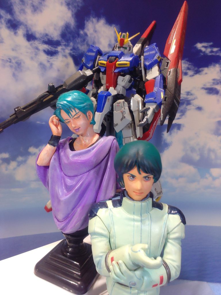 フォウとカミーユにＺガンダム？画的にはと設定に準じるならサイコガンダムか？ｍｋ−２が欲しかった！–2枚目/制作者：gtarou