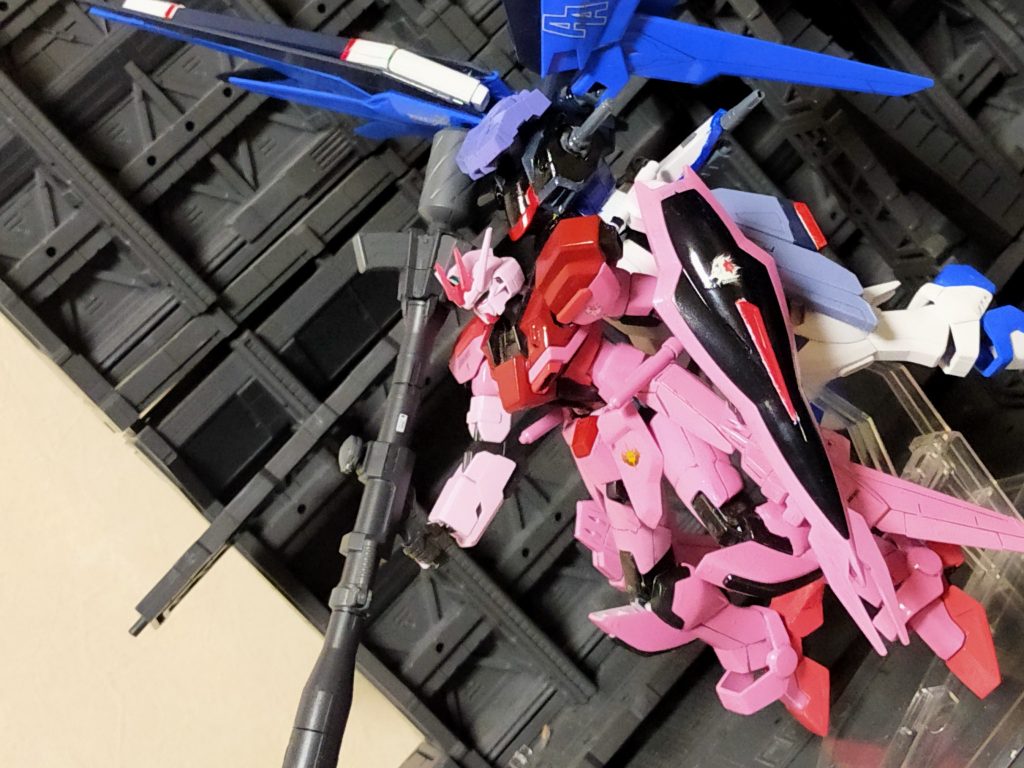 シン・エヴァの降下再現。
