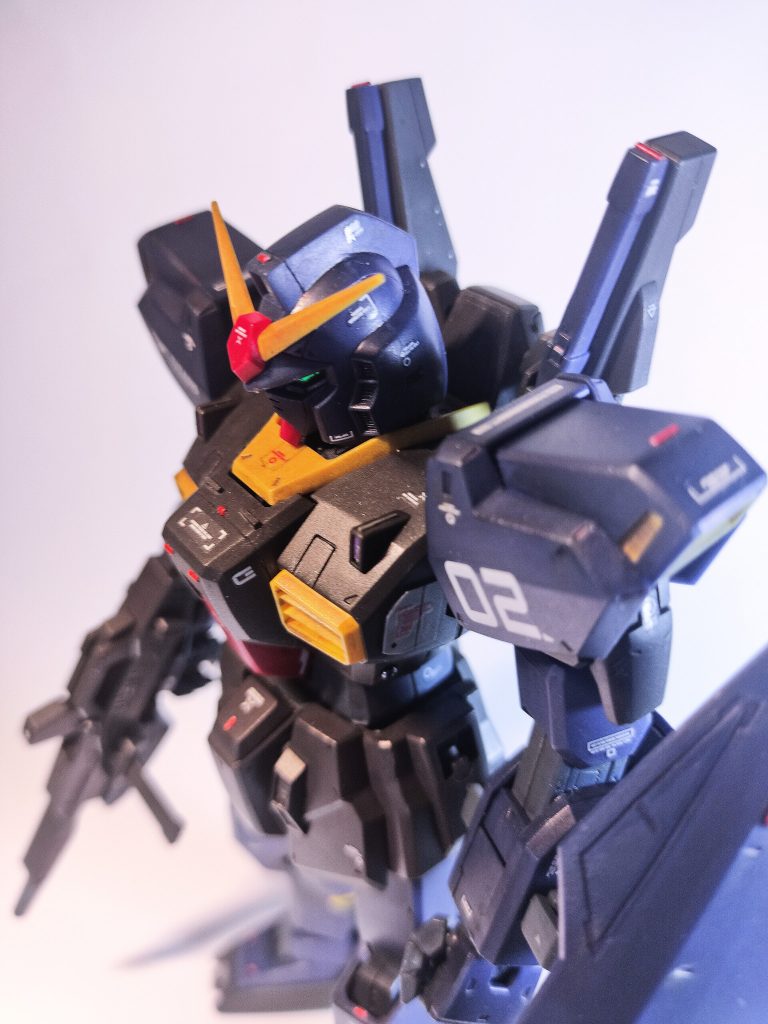 第三弾はみんな大好きMk-Ⅱ今回も簡単フィニッシュですver.2.0とは言え古いキットなのでディテールアップに挑戦全身にレッドポイント（楽しい❤）スジボリ（ムズい）プラ板やランナーの切れ端を使ってパネル表現（センス無し）