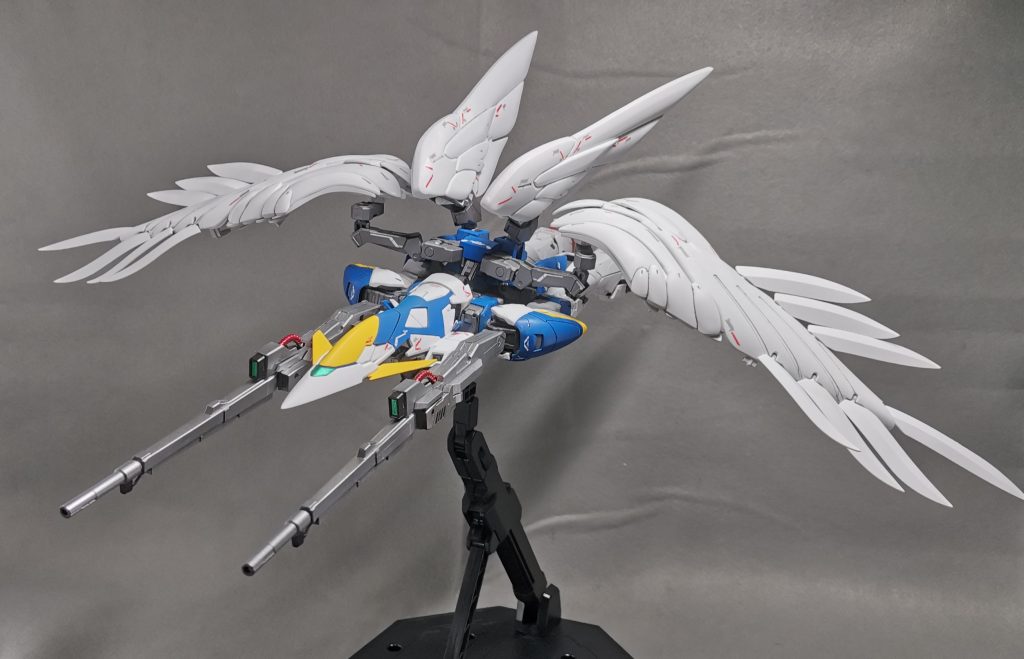 最近追加されたネオバード形態にもしてみました個人的には大気圏外モードの方が好きですね