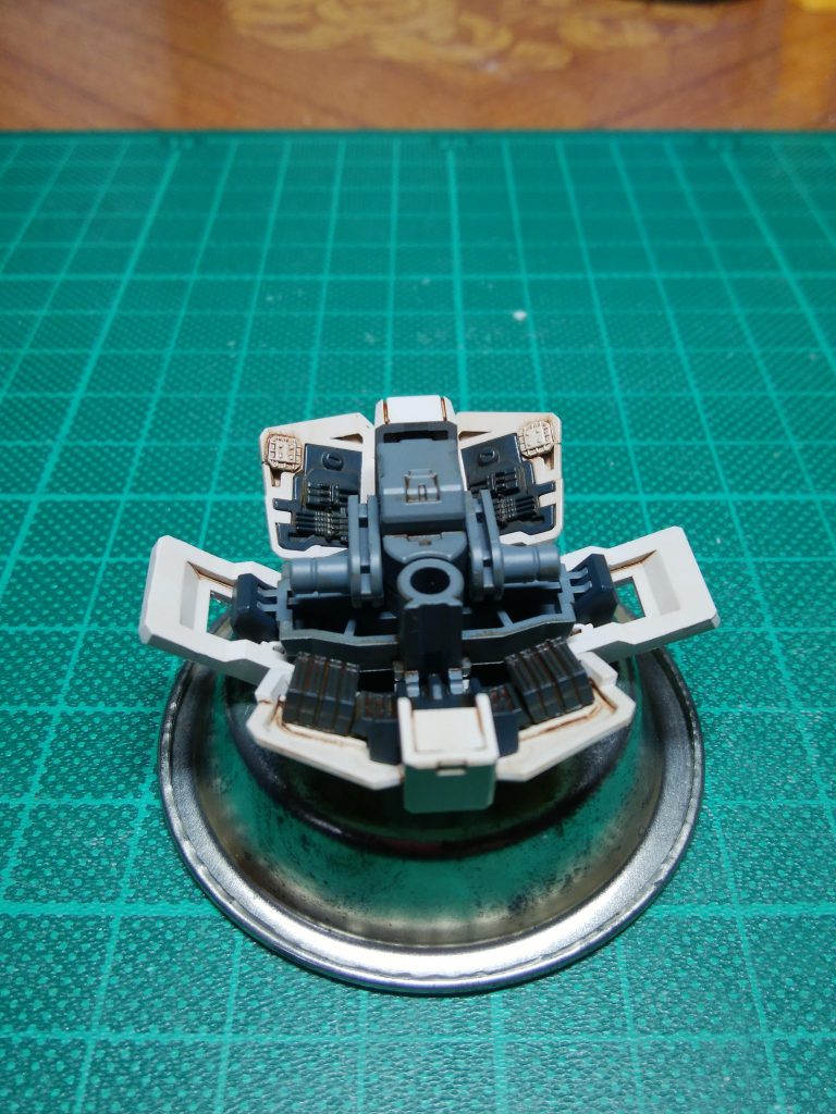 一応、アーマー裏も作ってあります。