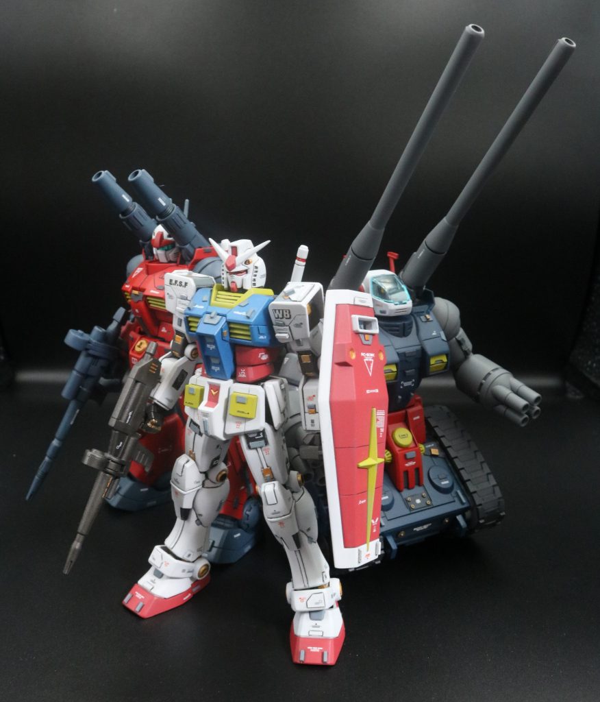 ガンダム、ガンタンクと合わせてV作戦始動です(^^)