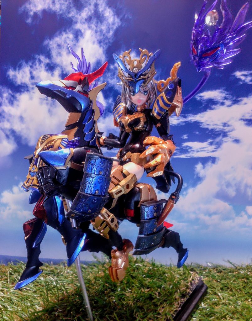 クレオパトラキュベレイ娘&軍馬お披露目デス!桜は見頃ですが天候が惡いので室内撮影との二本立てです(笑)–3枚目/制作者:gtarou