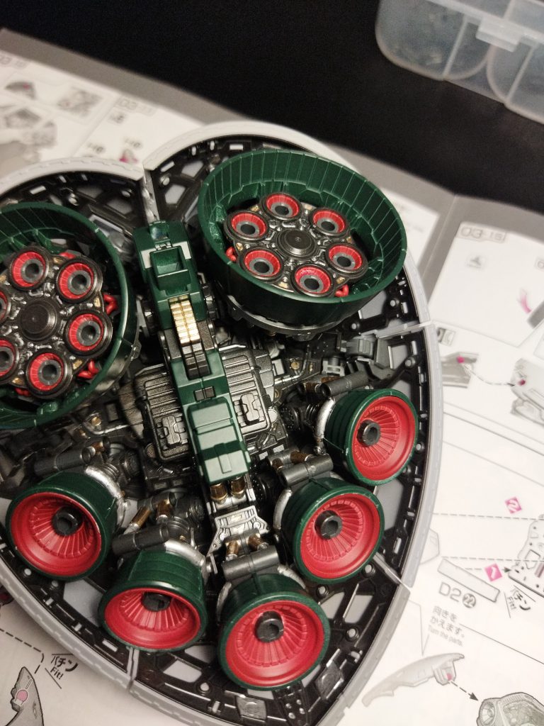 つや消し前はこんな感じでしたここだけ光沢クリアーを吹くべきでした…勉強不足です