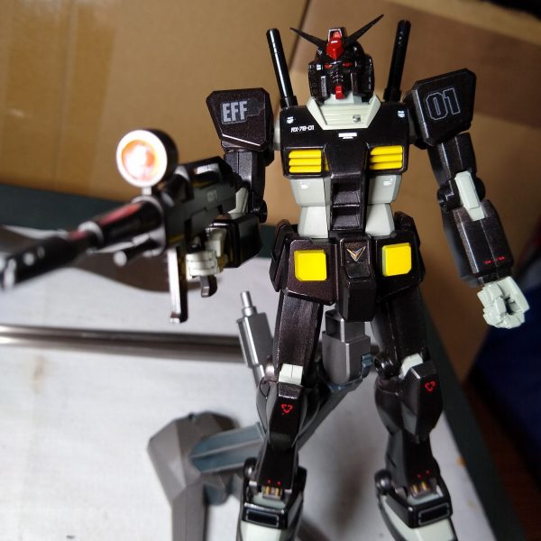 体験版エコプラRx-78ガンダム局地型「連邦の黒い悪魔」