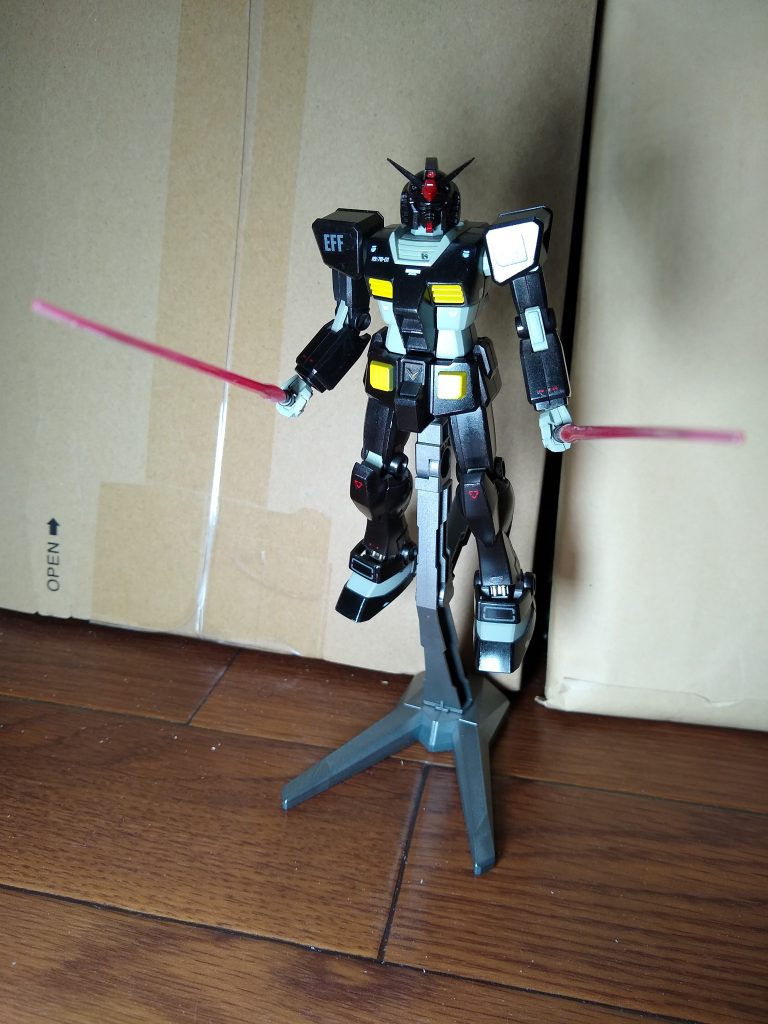 ビームサーベル二刀流。