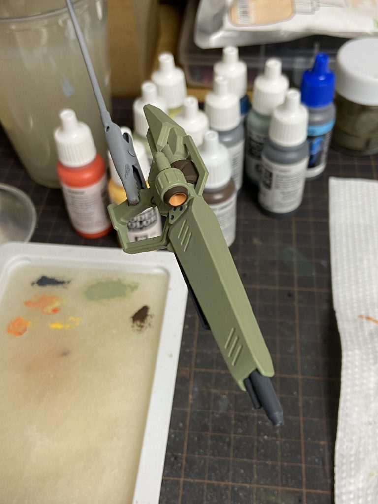 ちょっと塗り分けが面倒だったライフル