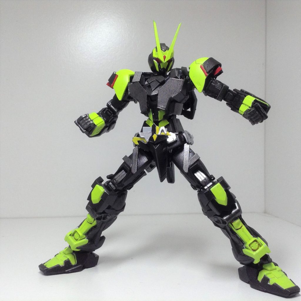 実はあまり動きません💦まぁこればっかりは仕方がないです‥2013年のキットなので可動範囲がイマイチ