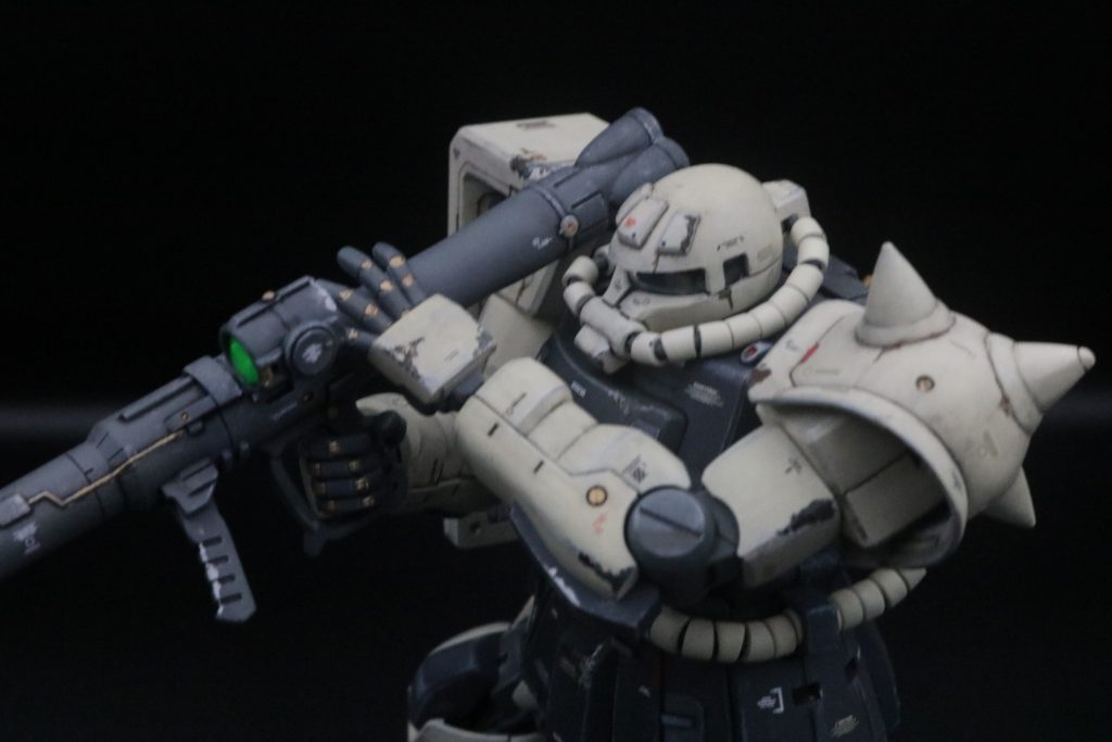 結論として、ザクは何色で塗ってもカッコイイ。ジオンか連邦かは全く関係ありません!