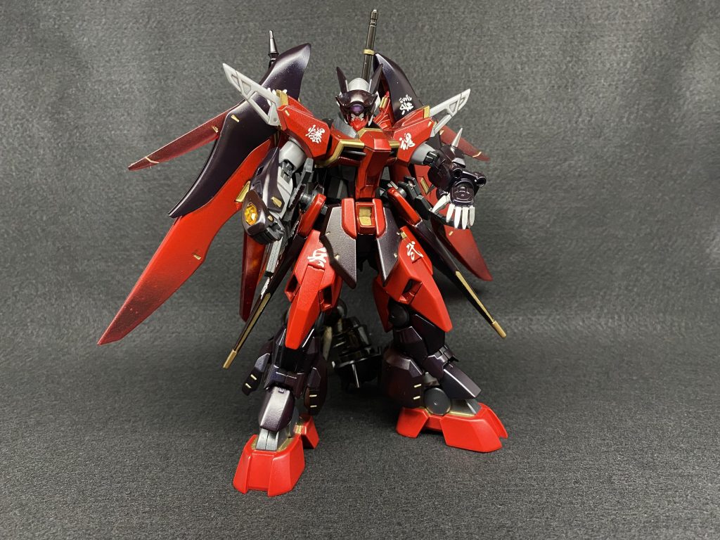 初めての俺ガンダム！鬼神覇王ガンダム完成–2枚目/制作者：蒼井結目