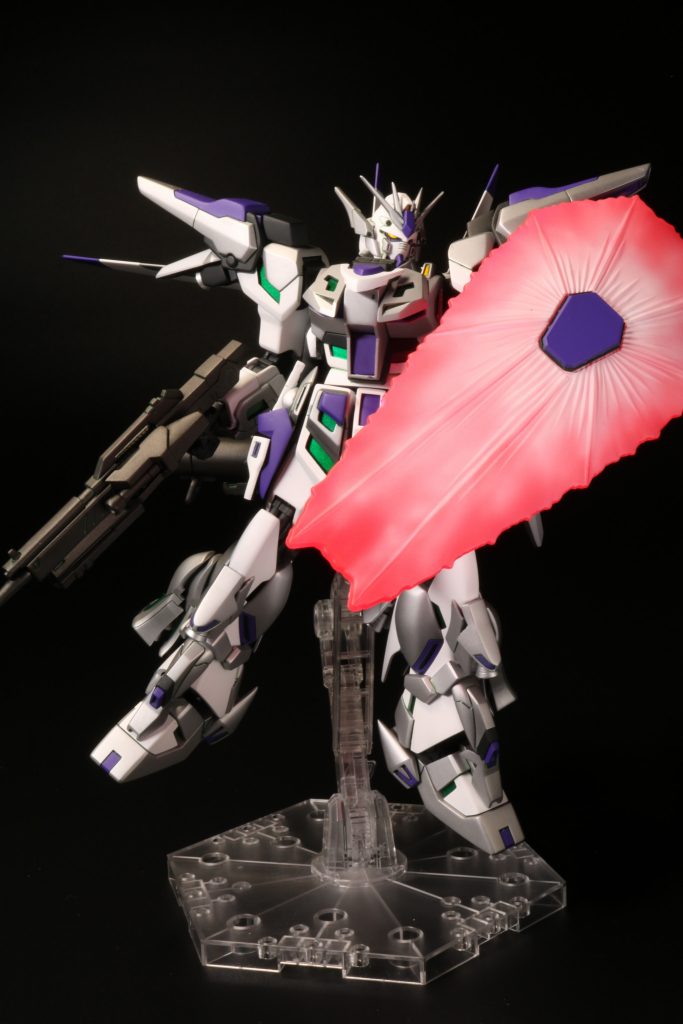 ビームシールド機能を使いしてあります。