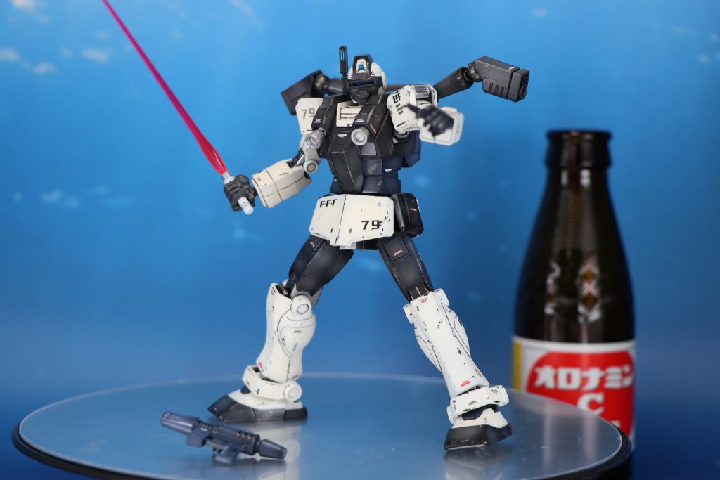 HGオリジンシリーズですが、ジョニーライデンの帰還の機体が有名でしょうか。