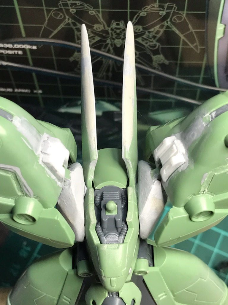 両肩を上げて広げて。スタビライザー(?)延長