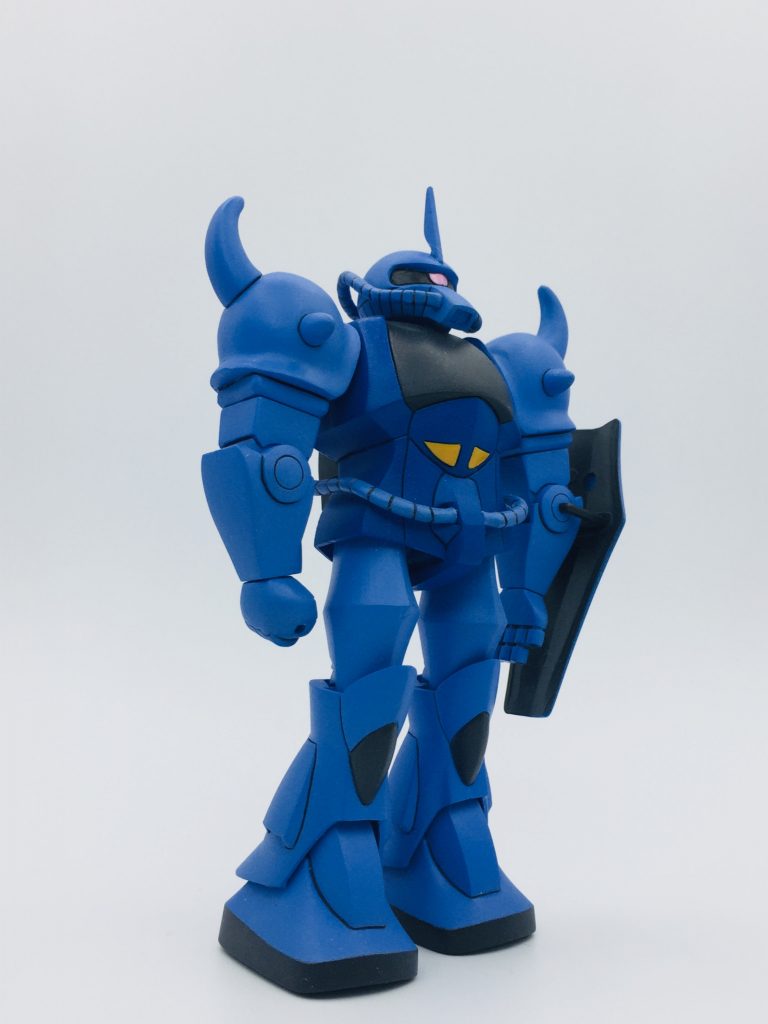 旧キット 1/144 グフ ガンプラ 完成–2枚目/制作者：kan-o-gunplablog