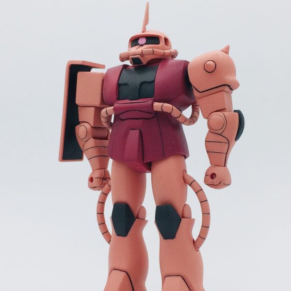 旧キット 1/144 シャア 専用 ザク ガンプラ 完成